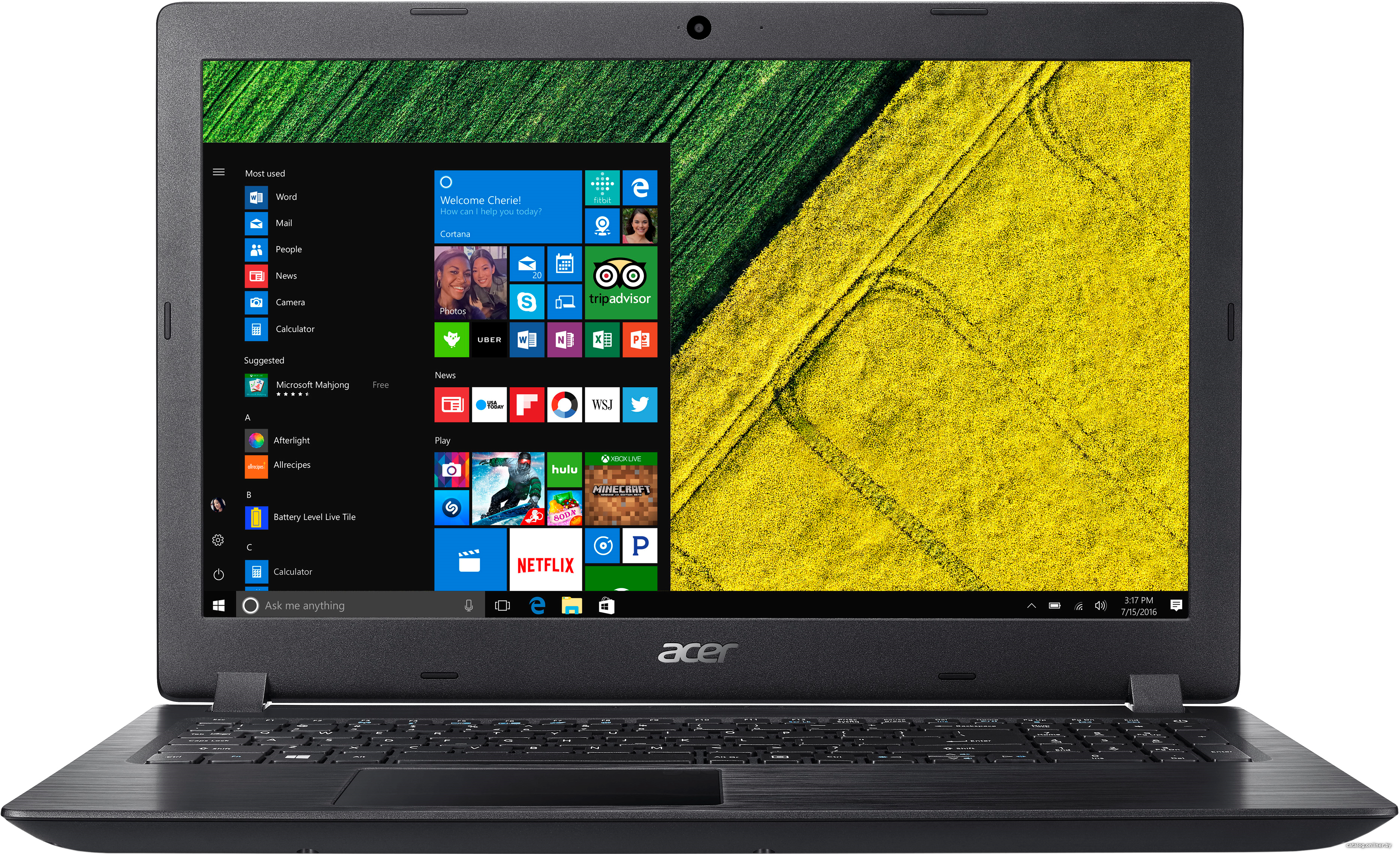 Замена клавиатуры Acer Aspire 3 A315-21G-986X NX.GQ4ER.009