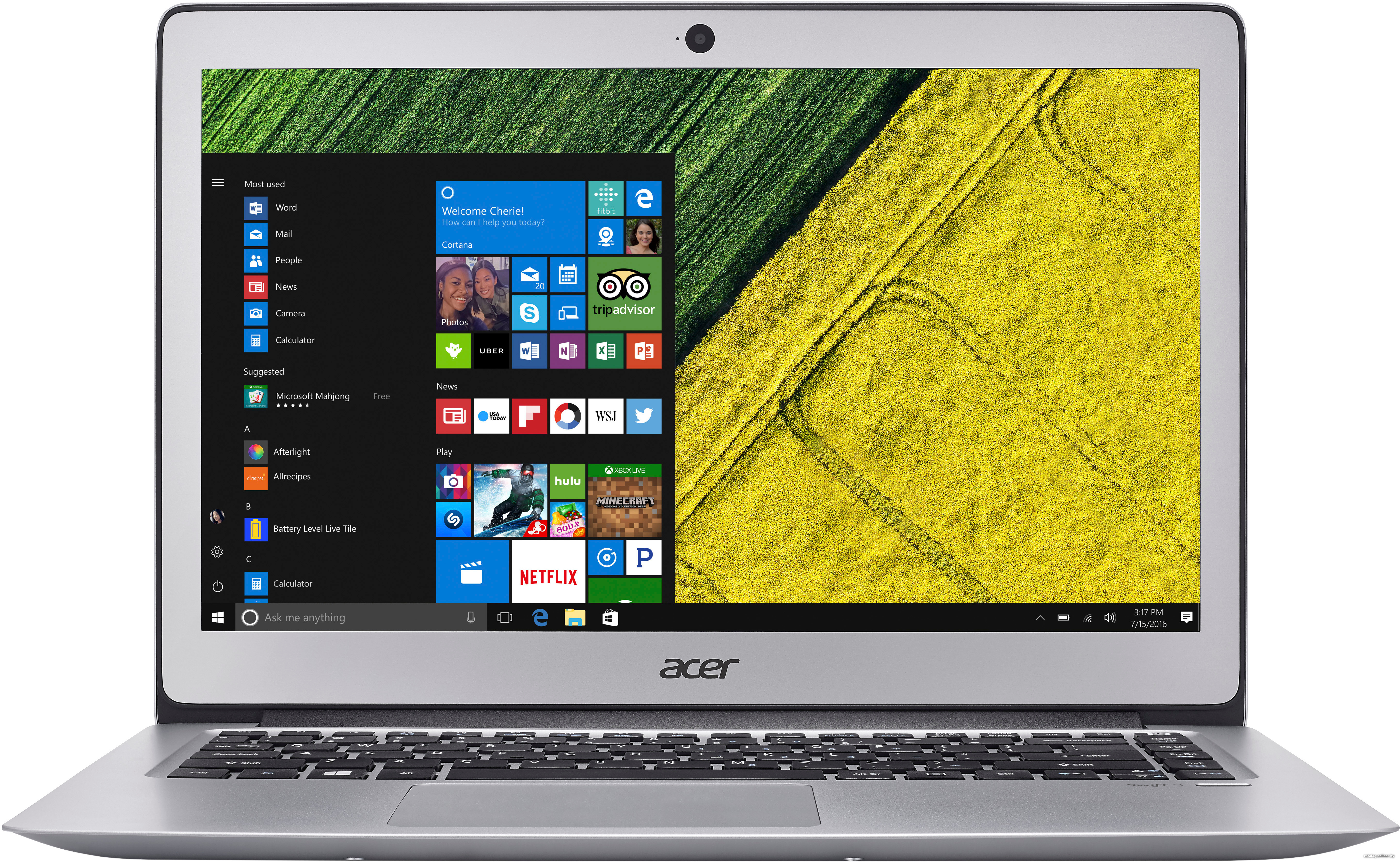 Замена жесткого диска Acer Swift 3 SF314-51